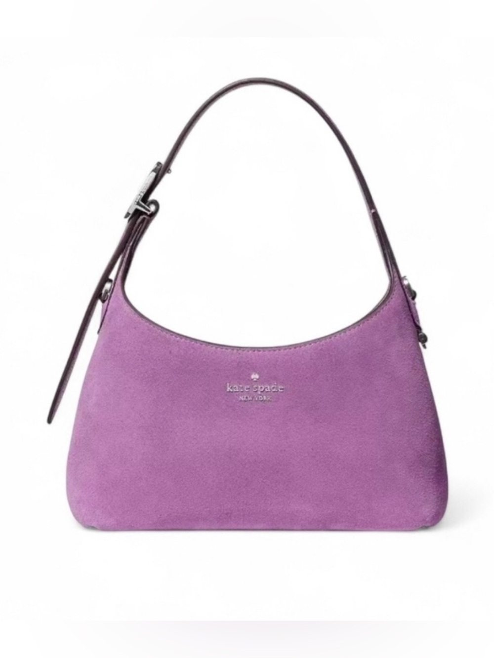 Kate Spade Suede Mini Crossbody in Wisteria  NWOT - Picture 3 of 3